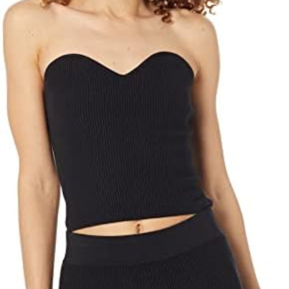 Abercrombie & Fitch Sculpt Sweetheart Sweater Tube Top Size Small